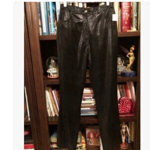 Paolo Santini Leather Pants 